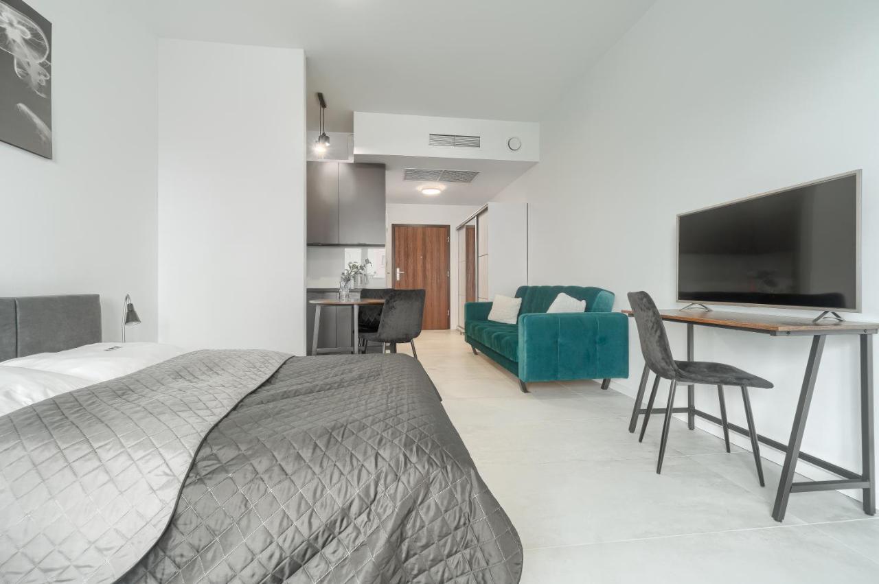 Apartament Hanza Tower III - Unique Apartments Szczecin Exteriör bild